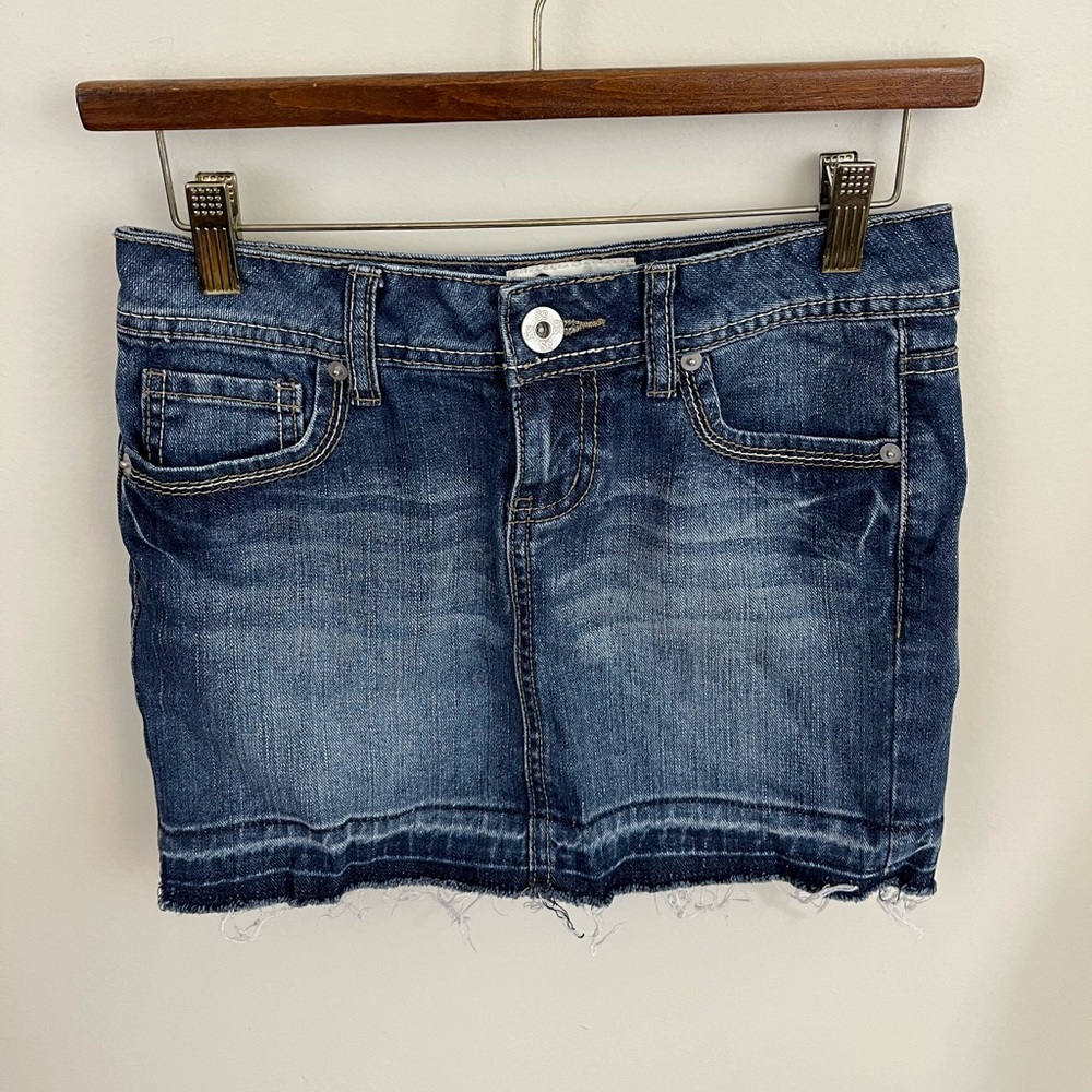 SO Denim Mini Skirt